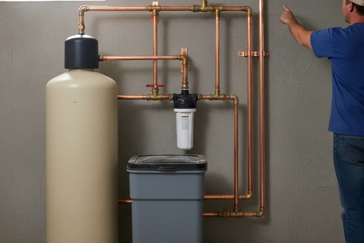Whole-house water treatment system installed in Calhoun